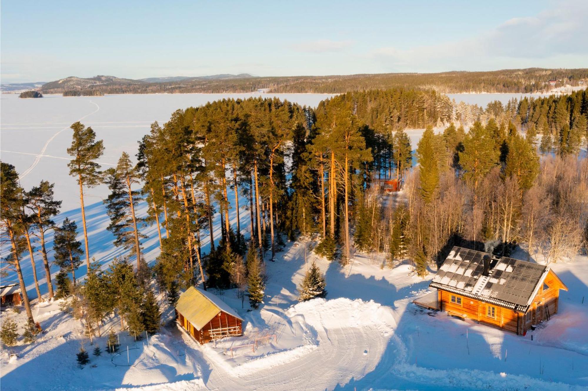 Blockhaus Am See - Komfort Umgeben Von Natur! Nalden Exteriér fotografie